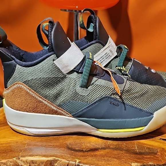 Cactus Jack by Travis Scott Olive and Black Sneakers Size 10 Mens - Picture 8 of 13